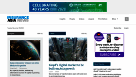 What Insuranceasianews.com website looked like in 2020 (3 years ago)