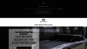 What Infiniti.com.my website looked like in 2020 (3 years ago)