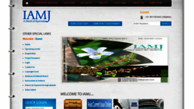 What Iamj.in website looked like in 2020 (3 years ago)