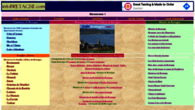 What Infobretagne.com website looked like in 2020 (3 years ago)