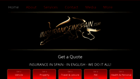 What Insuranceinspain.com website looked like in 2020 (3 years ago)