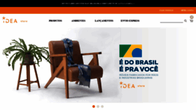 What Ideastore.com.br website looked like in 2020 (3 years ago)