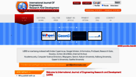 What Ijerd.com website looked like in 2020 (3 years ago)