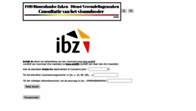 What Infovisa.ibz.be website looked like in 2020 (3 years ago)