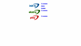 What Init-tv.lt website looked like in 2020 (3 years ago)