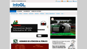 What Infogl.com.ar website looked like in 2020 (3 years ago)