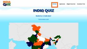What Indiaquiz.net website looked like in 2020 (3 years ago)