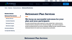 What Intrustretirement.com website looked like in 2020 (3 years ago)