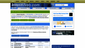 What Internweb.com website looked like in 2020 (3 years ago)