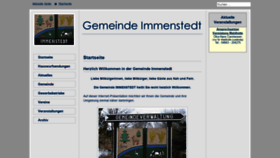 What Immenstedt.de website looked like in 2020 (3 years ago)