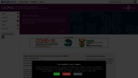 What Ijmla.net website looked like in 2020 (3 years ago)