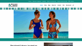 What Islandcabana.com website looked like in 2020 (3 years ago)
