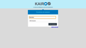 What Iface.kairossuite.com website looked like in 2020 (3 years ago)