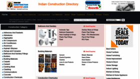 What Indianconstructionindustry.com website looked like in 2020 (3 years ago)