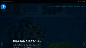 What Idreammedia.com website looked like in 2020 (5 years ago)