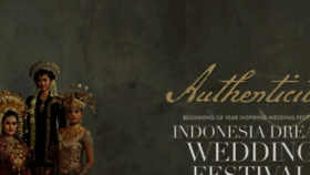 What Indonesiadreamweddingfestival.com website looked like in 2020 (3 years ago)