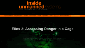 What Insideunmannedsystems.com website looked like in 2020 (3 years ago)