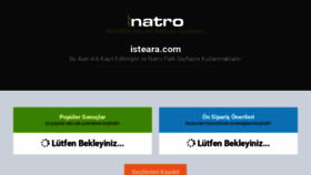 What Isteara.com website looked like in 2020 (3 years ago)
