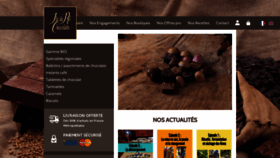 What Iledere-chocolats.com website looked like in 2020 (3 years ago)