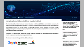 What Ijcses.org website looked like in 2020 (4 years ago)