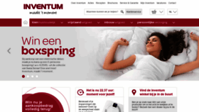 What Inventum.eu website looked like in 2020 (5 years ago)