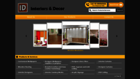 What Interiorsdecor.co.in website looked like in 2020 (3 years ago)