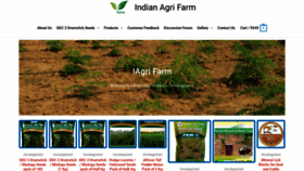 What Indianagrifarm.com website looked like in 2020 (3 years ago)