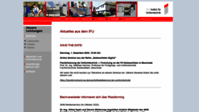 What Ifu-lued.de website looked like in 2020 (3 years ago)