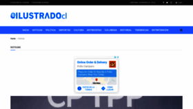 What Ilustrado.cl website looked like in 2020 (4 years ago)