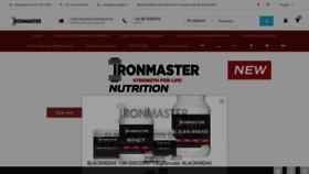 What Ironmaster.nl website looked like in 2020 (3 years ago)
