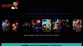 What Ivanime.com website looked like in 2020 (3 years ago)