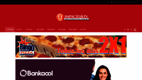 What Impactonoticias.com.mx website looked like in 2020 (3 years ago)