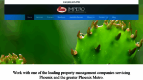 What Impero-property.com website looked like in 2020 (4 years ago)