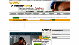 What Installatorionline.it website looked like in 2020 (3 years ago)