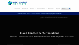 What Intelligentcontacts.com website looked like in 2020 (3 years ago)