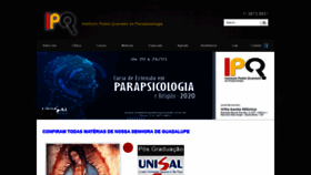What Institutopadrequevedo.com.br website looked like in 2020 (3 years ago)