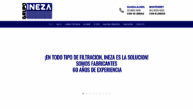What Inezamexico.com.mx website looked like in 2020 (3 years ago)