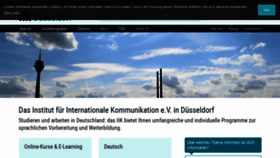 What Iik-duesseldorf.de website looked like in 2020 (3 years ago)