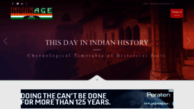 What Indianage.com website looked like in 2020 (3 years ago)