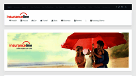 What Insuranceline.gr website looked like in 2020 (3 years ago)