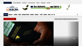 What Infobijeljina.com website looked like in 2020 (3 years ago)