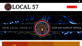 What Ibew57.com website looked like in 2020 (3 years ago)