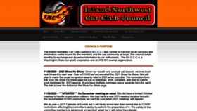 What Incarclubcouncil.org website looked like in 2020 (3 years ago)