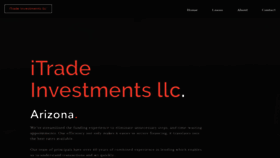 What Itradeinvestmentsllc.com website looked like in 2020 (3 years ago)
