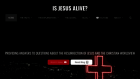 What Isjesusalive.com website looked like in 2020 (3 years ago)