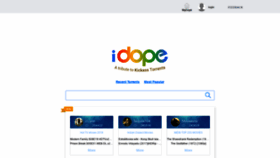 What Idope.se website looked like in 2020 (3 years ago)