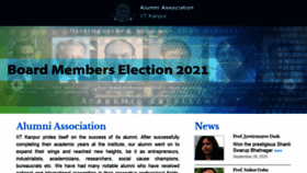 What Iitkalumni.org website looked like in 2020 (3 years ago)