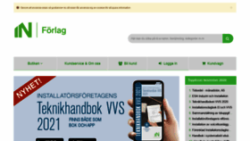 What Inforlag.se website looked like in 2020 (3 years ago)