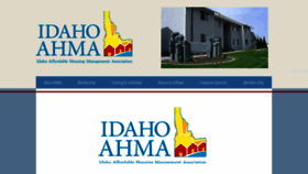 What Idahoahma.org website looked like in 2020 (3 years ago)