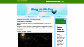 What Illi-pro.com website looked like in 2020 (3 years ago)